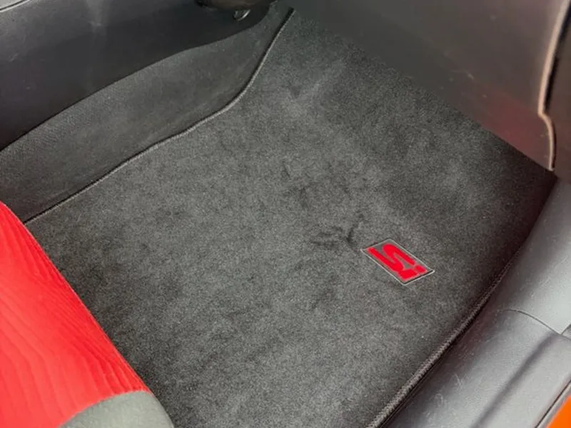 Interior reconditioning after — clean restored floor mat — Columbus, Ohio | Touch It Up Automotive