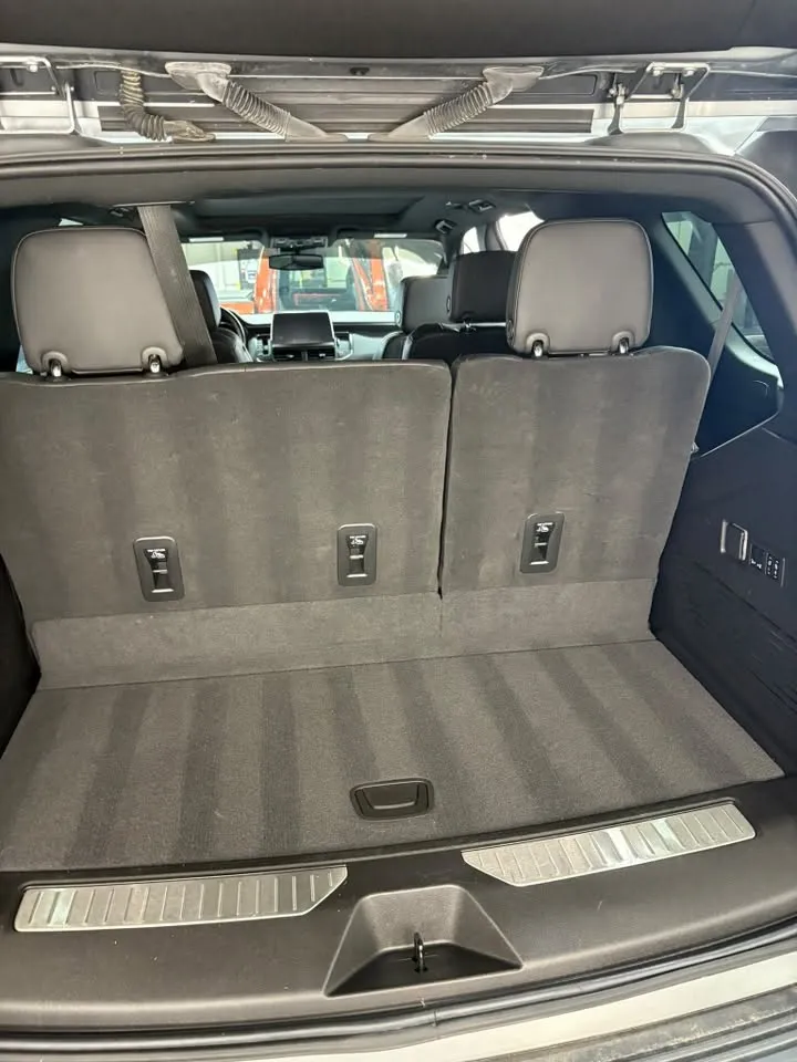 Clean SUV cargo area after interior detailing