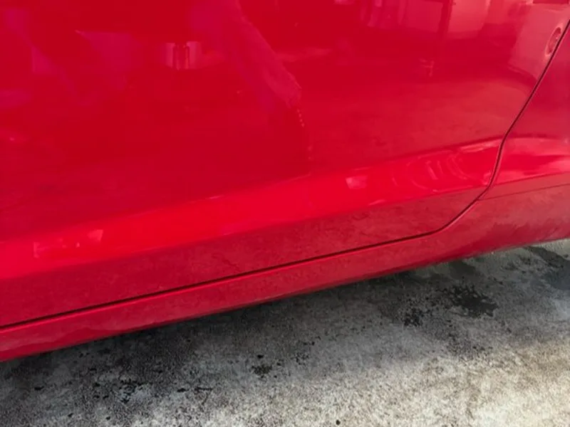 Paint touch up after — door panel restored — Westerville, Ohio | Touch It Up Automotive